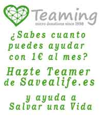 Hazte Teamer de SaveaLife.es